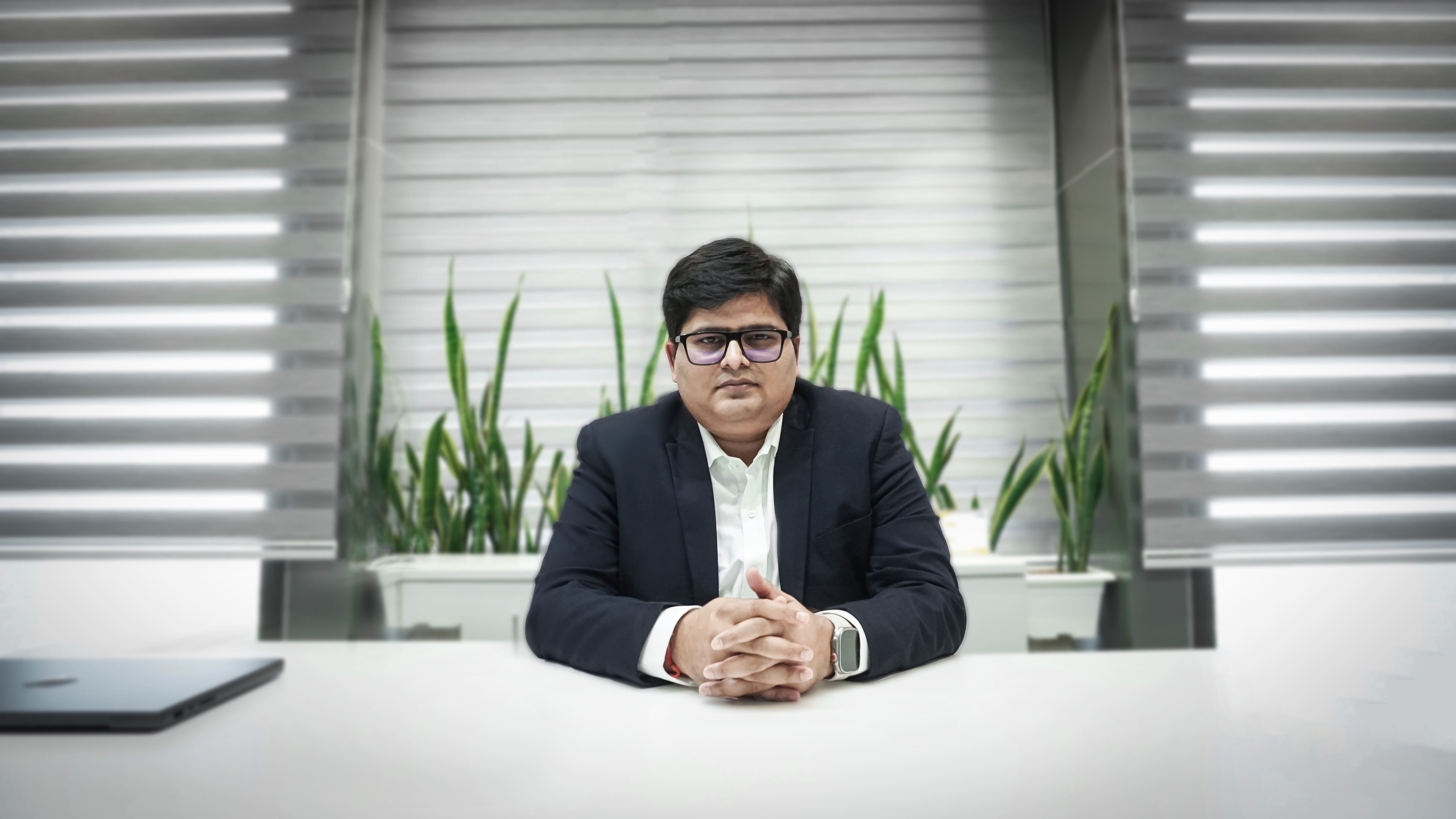 Portrait of Mr. Utkarsh Gupta, Founder & Managing Director